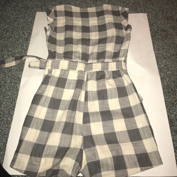 Sabo checkered romper - Picture 3 of 3